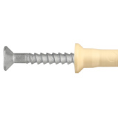 Дюбель-гвоздь PDG UK 8x60 с потайным бортиком дюбеля